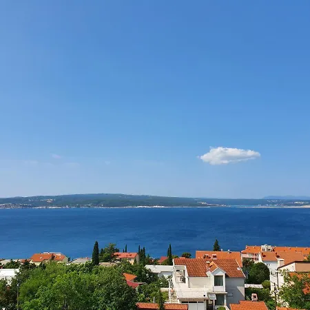 Breathtaking Seaview App Barac On Separated Floor Appartement Crikvenica